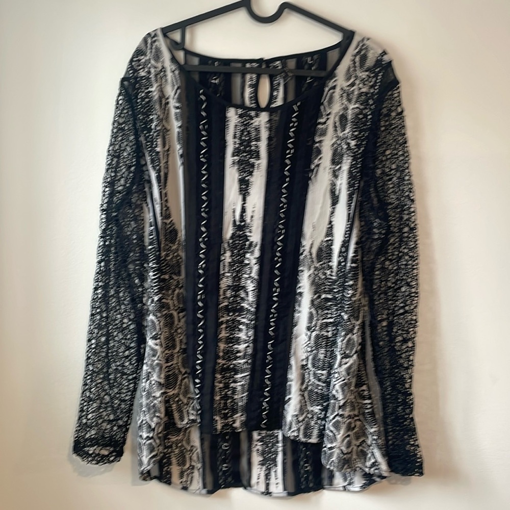 Alberto Makali Black White Top size XL